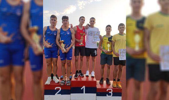 Uspeh atletičara AK Park i AK Radnički na Kup-u centralne Srbije za mlađe juniore