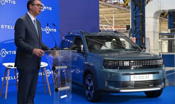 Počela probna proizvodnja FIAT GRANDE PANDE, Vučić: "Ovaj automobil je dete svih nas" (FOTO)