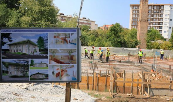 Izgradnja novog vrtića "Leptirić" na Bubnju teče po planu (FOTO)