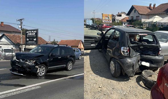 Udes u Korićanima, dve osobe prevezene u UKC