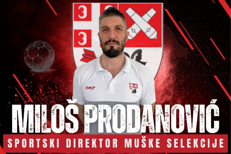 Prodanović preuzeo direktorsku palicu muške selekcije RK Radnički