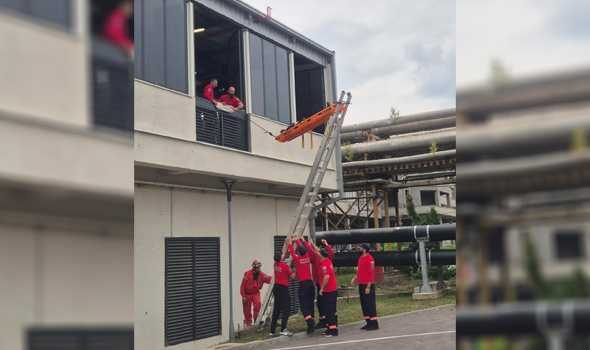 Nedelja Sektora za vanredne situacije: Održana taktičko-pokazna vežba u "Energetici" (FOTO)